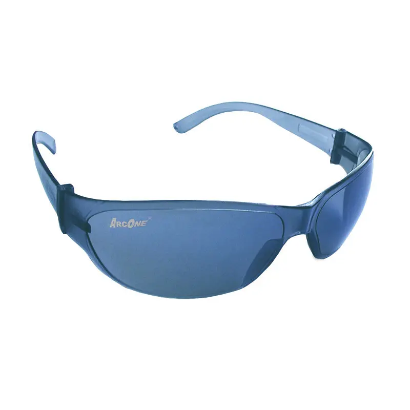 Arcone Se-1003 Blue Frame/Smoke Lens 1000 Series Safety Glasses 1
