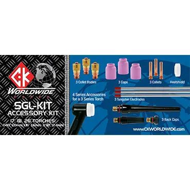 Accessory Kit -Stubby Gas Lens 1