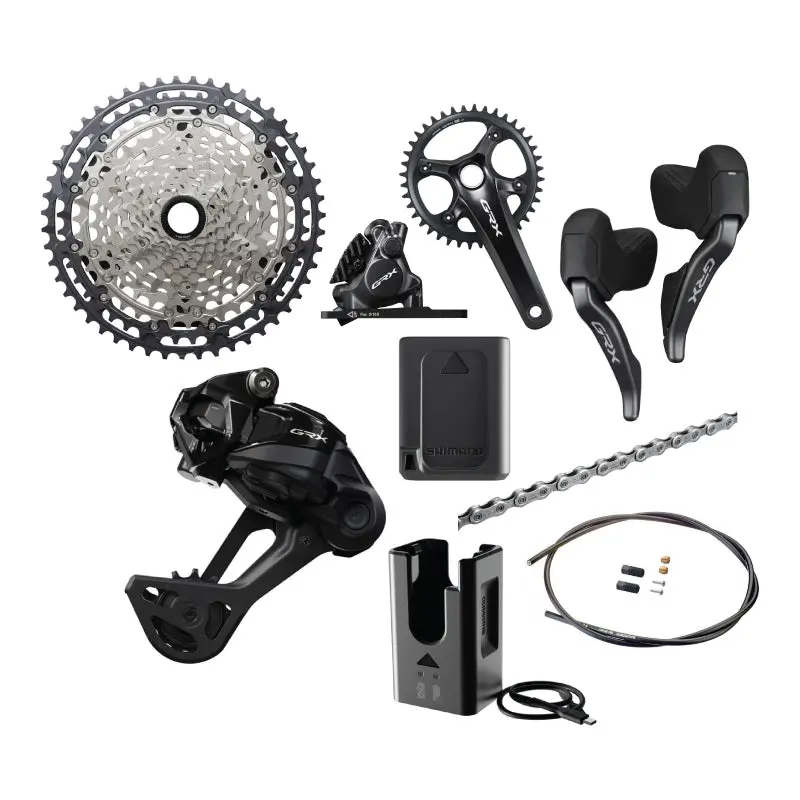 Shimano Grx Rx827 Di2 12-Speed Wireless Groupset (W/ Dummy Lever) 1