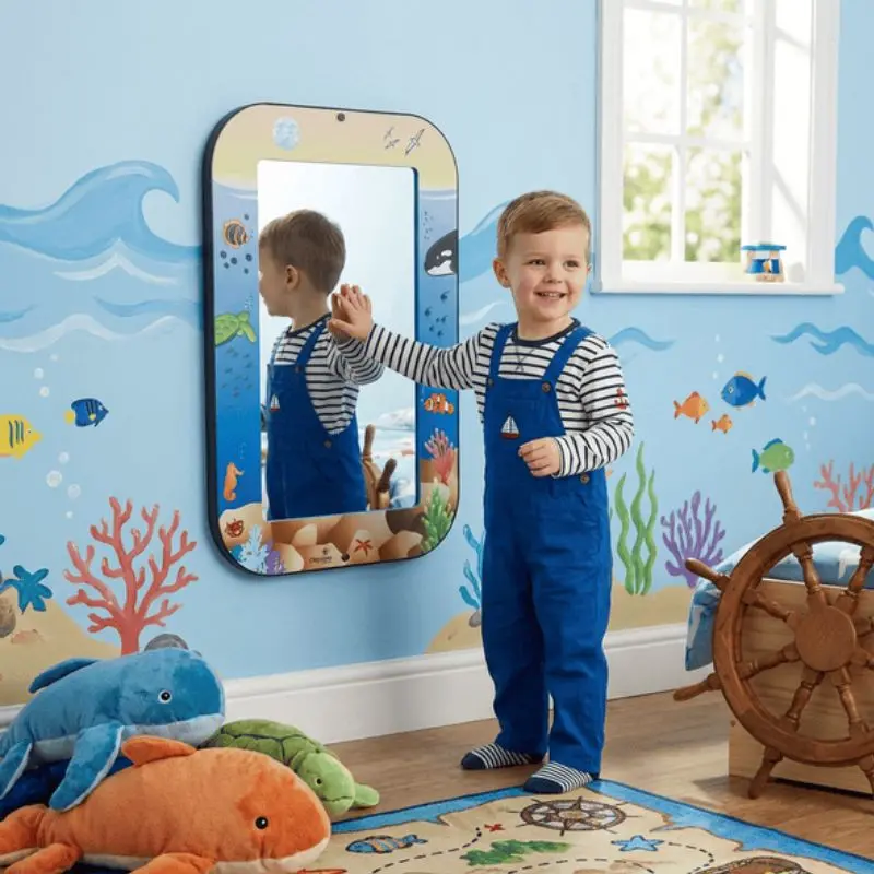 Seascape Acrylic Wall Mirror 1