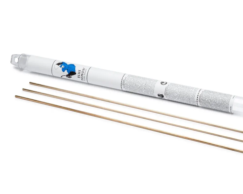 Blue Demon Ercusi-A 1/16 X 36" Silicon Bronze Tig Welding Rod - 1Lb Pack 1