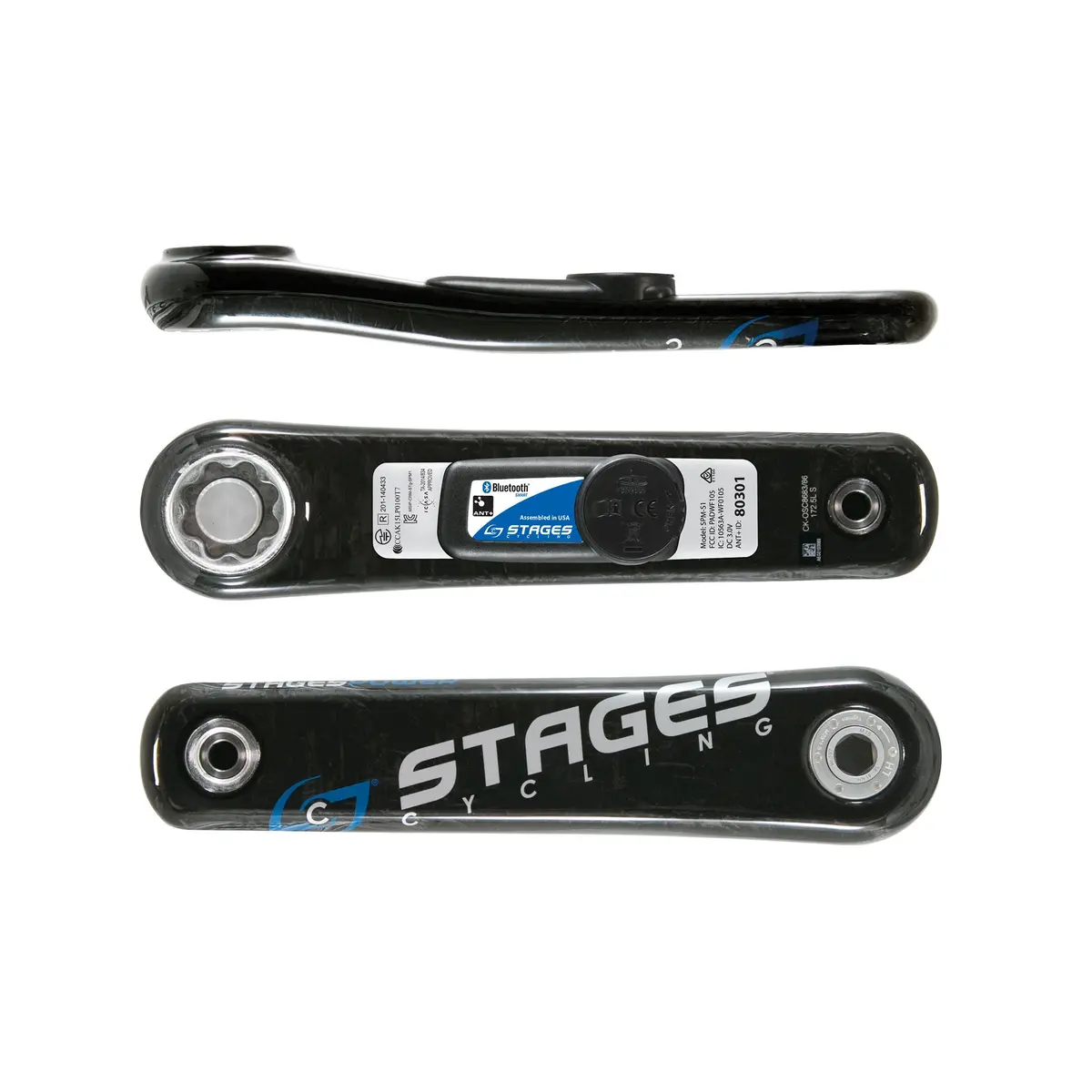 Stages Gxp Road Carbon Left Power Meter 1