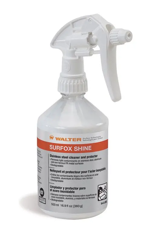 Walter Surfox™ Shine Stainless Steel Cleaner And Protector 1