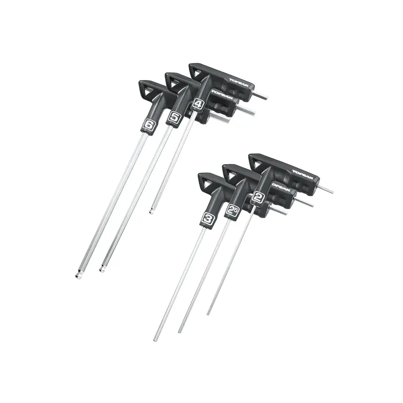 Topeak T-Handle Wrench Set (6 Tools) 1