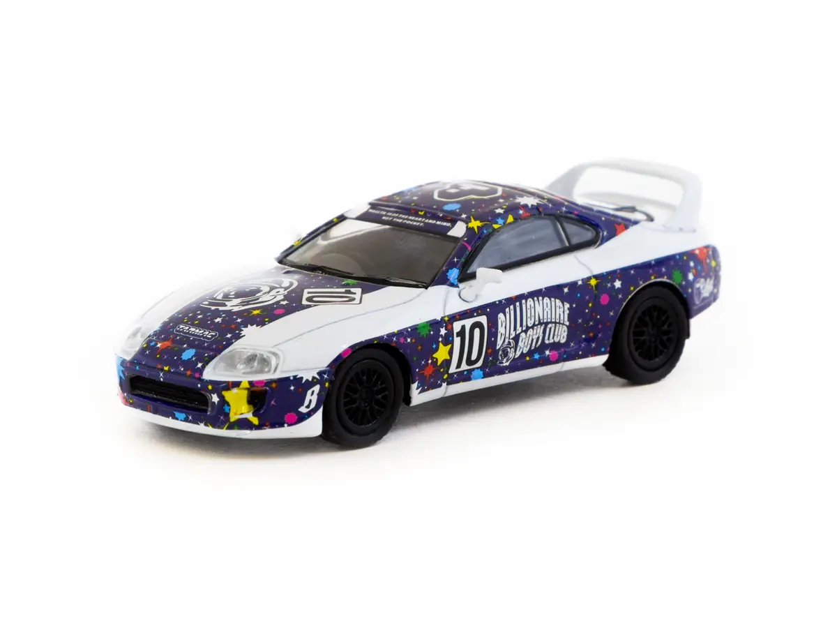 1/64 Toyota Supra Bbc With T-Shirt, Tote Bag, And Diorama Display Base Bundle Set - Complex Con 2025 Special Edition - Tarmac Works Hobby64 2