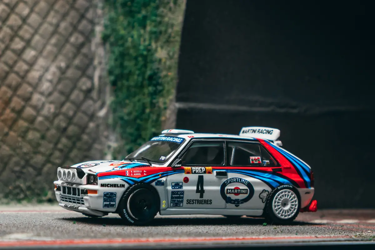 1/64 Lancia Delta Hf Integrale Monte Carlo Rally 1992 #04 Winner Didier Auriol / Bernard Occelli - Tarmac Works Hobby64 1