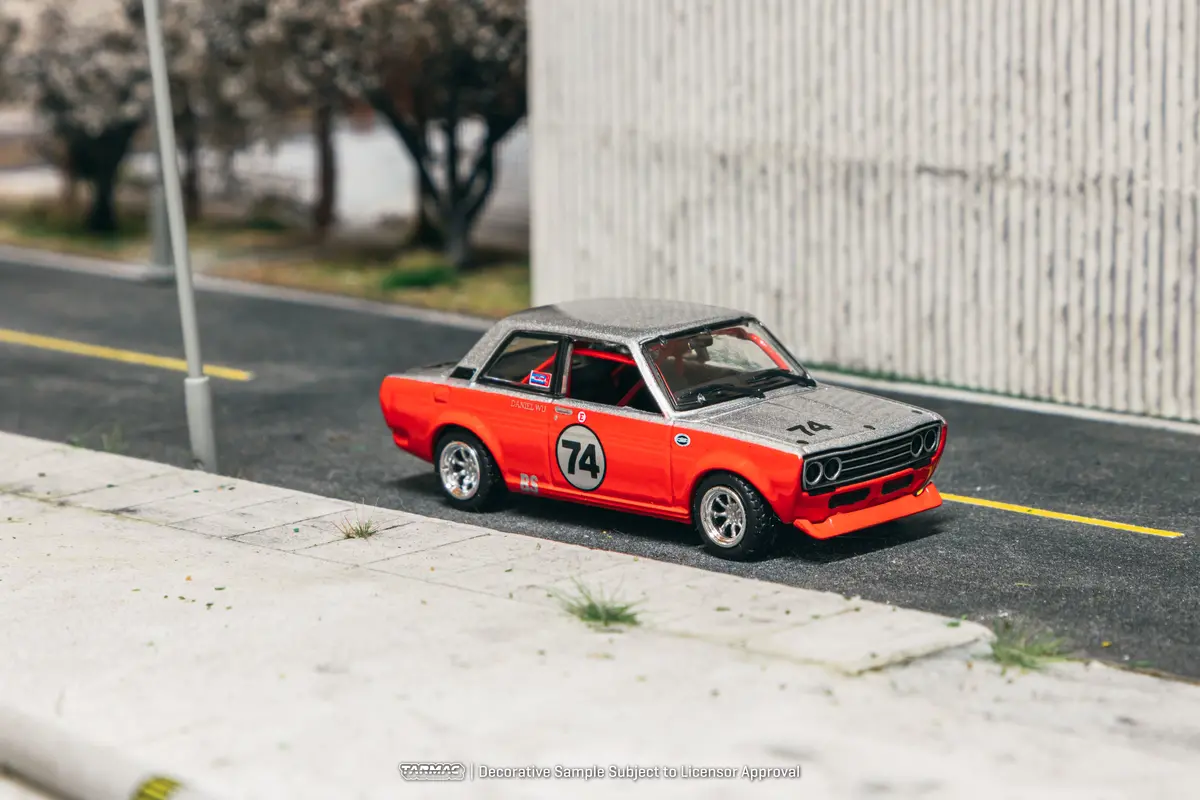 1/64 Datsun 510 Trans-Am  B-Sedan 2.5 Challenge 2023 Daniel Wu - Tarmac Works Hobby64 1