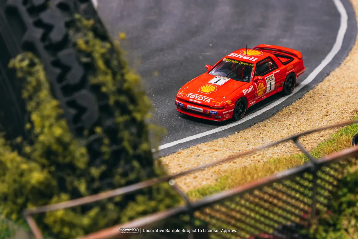 1/64 Toyota Supra Turbo (Ma70) Btcc 1988 Chris Hodgetts #1 - Tarmac Works Hobby64 1