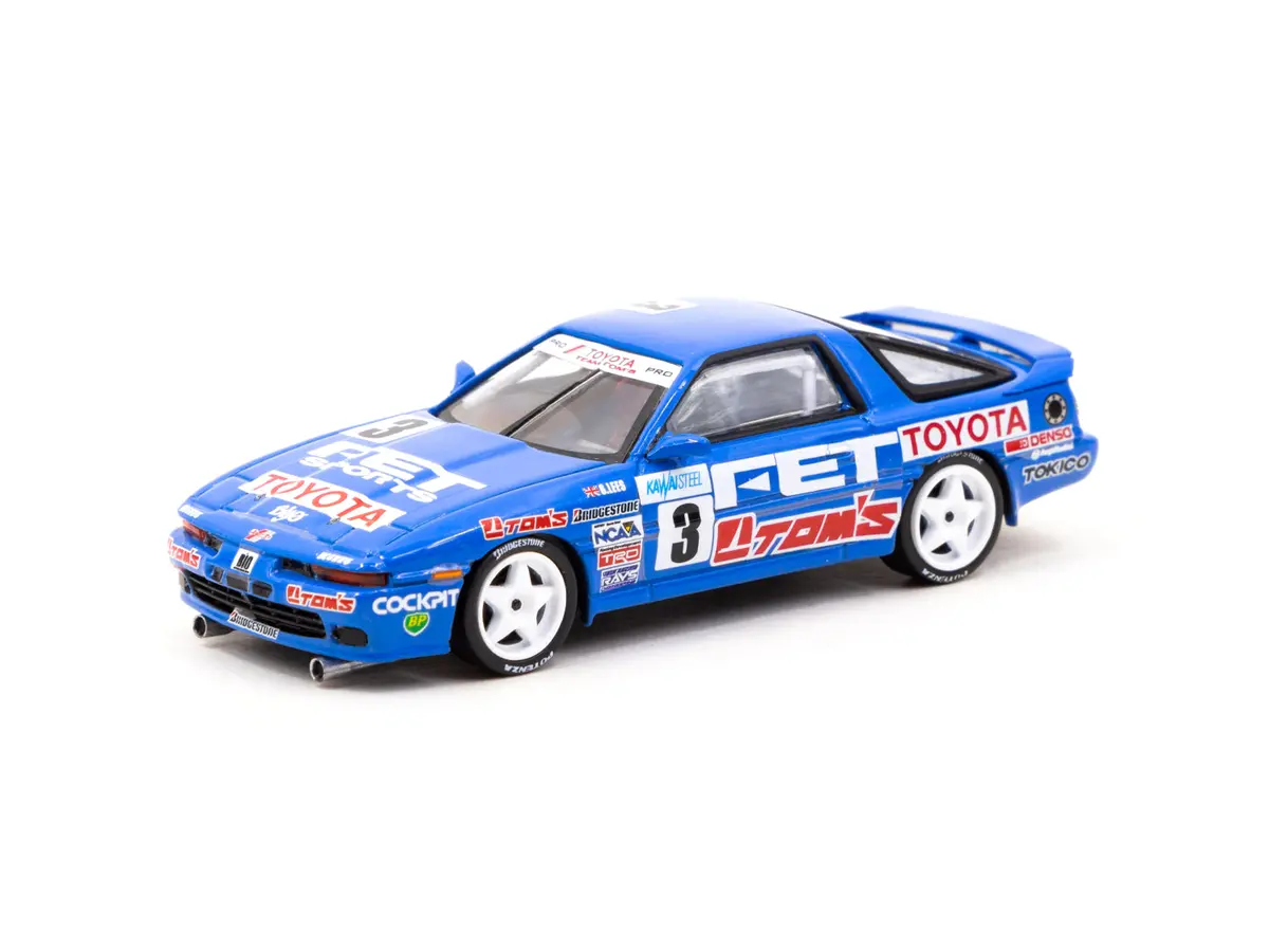 1/64 Toyota Supra Turbo (Ma70) Macau Guia Race 1989 #3 - Macau Gp 2023 Special Edition - Tarmac Works Hobby64 1