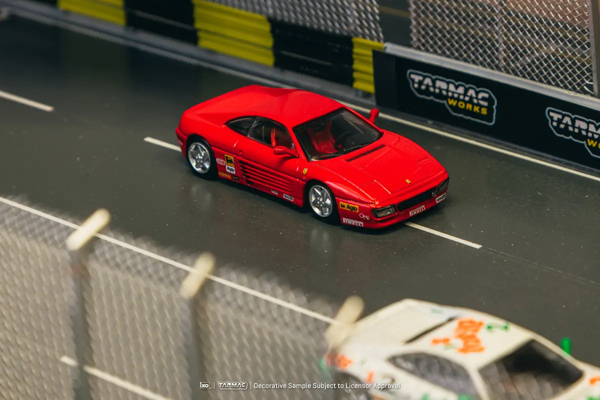 1/64 Ferrari 348 Challenge Presentation - Tarmac Works X Ixo Models   Hobby64 1