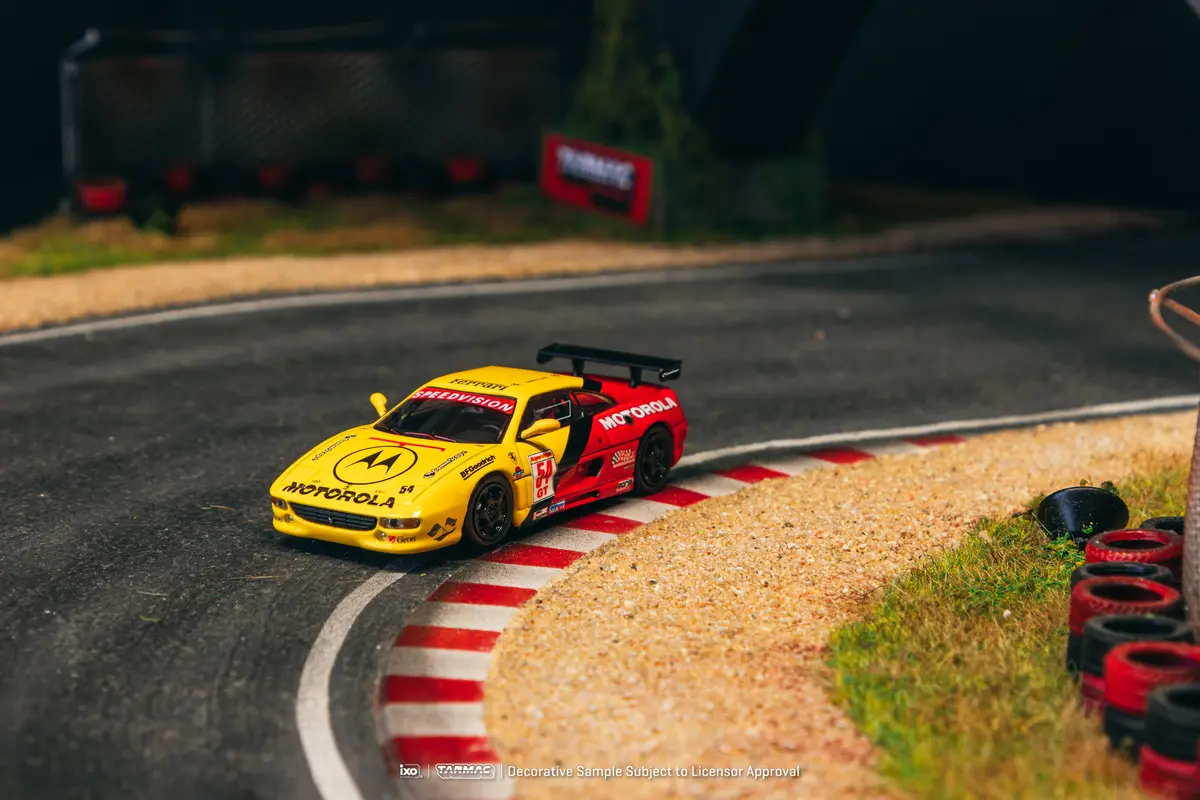 1/64 Ferrari F355 Challenge World Challenge Series 2000 #54 - Tarmac Works X Ixo Models Hobby64 1