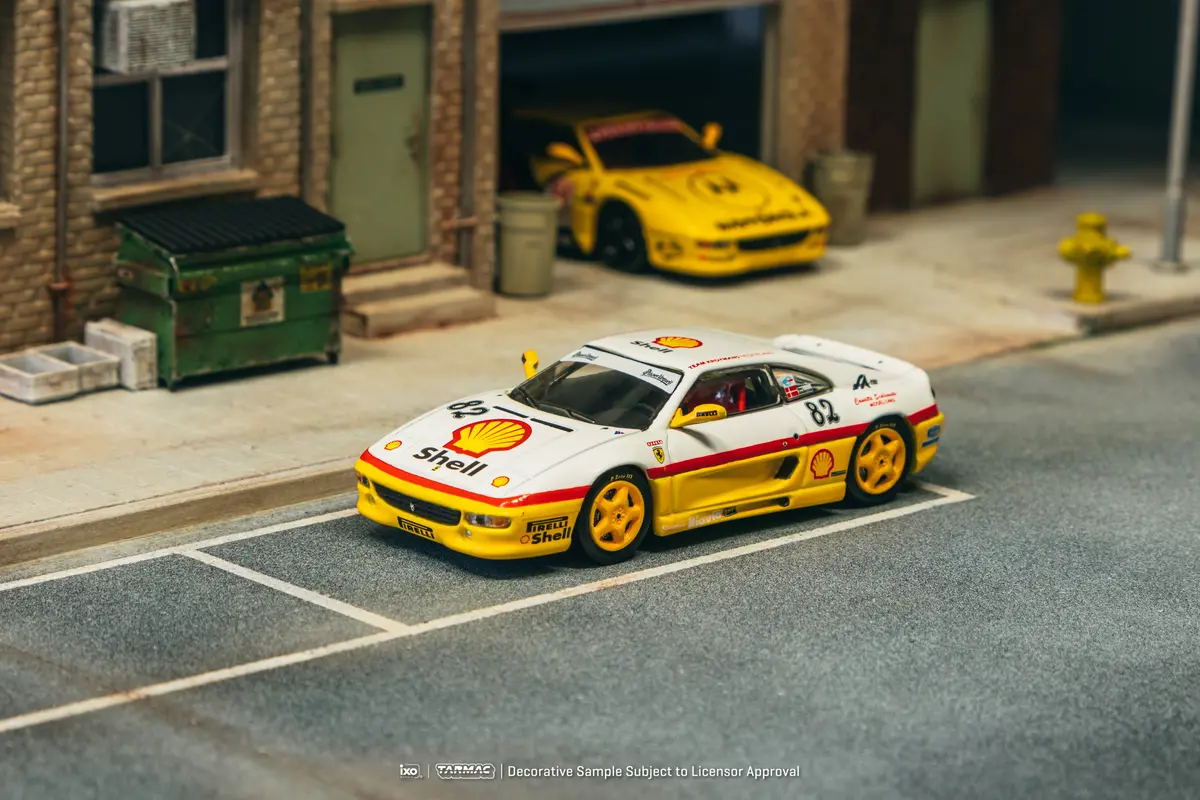 1/64 Ferrari F355 Challenge Ferrari F355 Challenge 1999 #82 - Tarmac Works X Ixo Models Hobby64 1