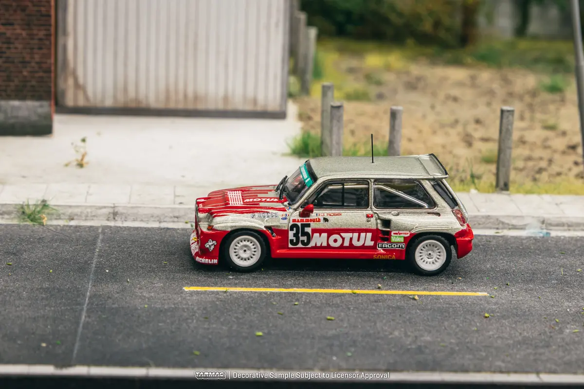 1/64 Renault 5 Maxi Turbo European Hill-Climb Championship 1987 Giovanni Rossi #35 - Tarmac Works Hobby64 1
