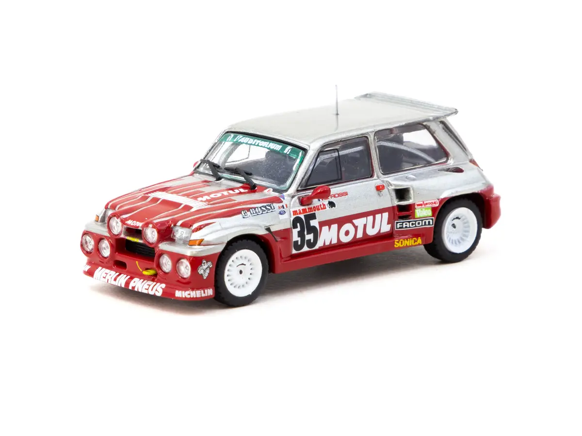 1/64 Renault 5 Maxi Turbo European Hill-Climb Championship 1987 Giovanni Rossi #35 - Tarmac Works Hobby64 2