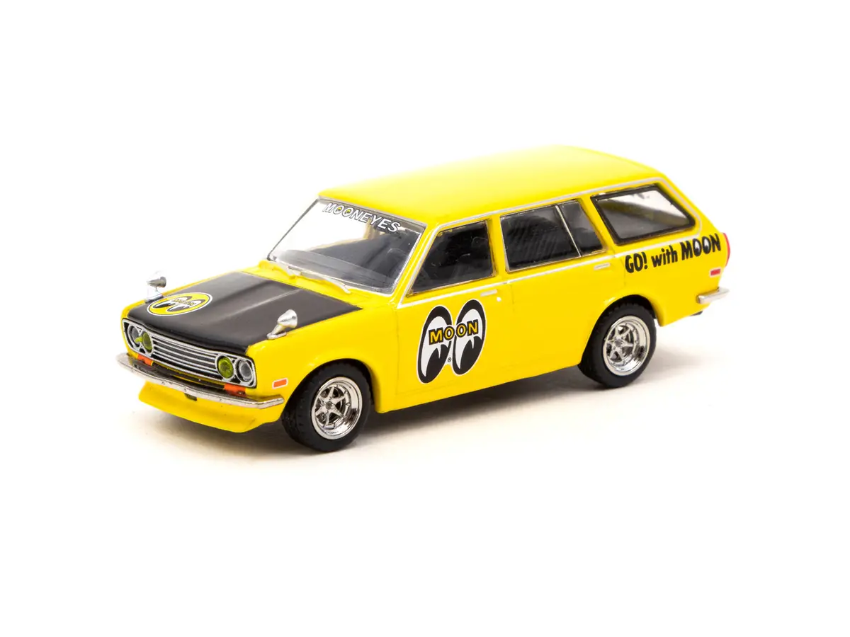 1/64 Datsun Bluebird 510 Wagon Mooneyes - Mijo Special Edition - Tarmac Works Global64 1