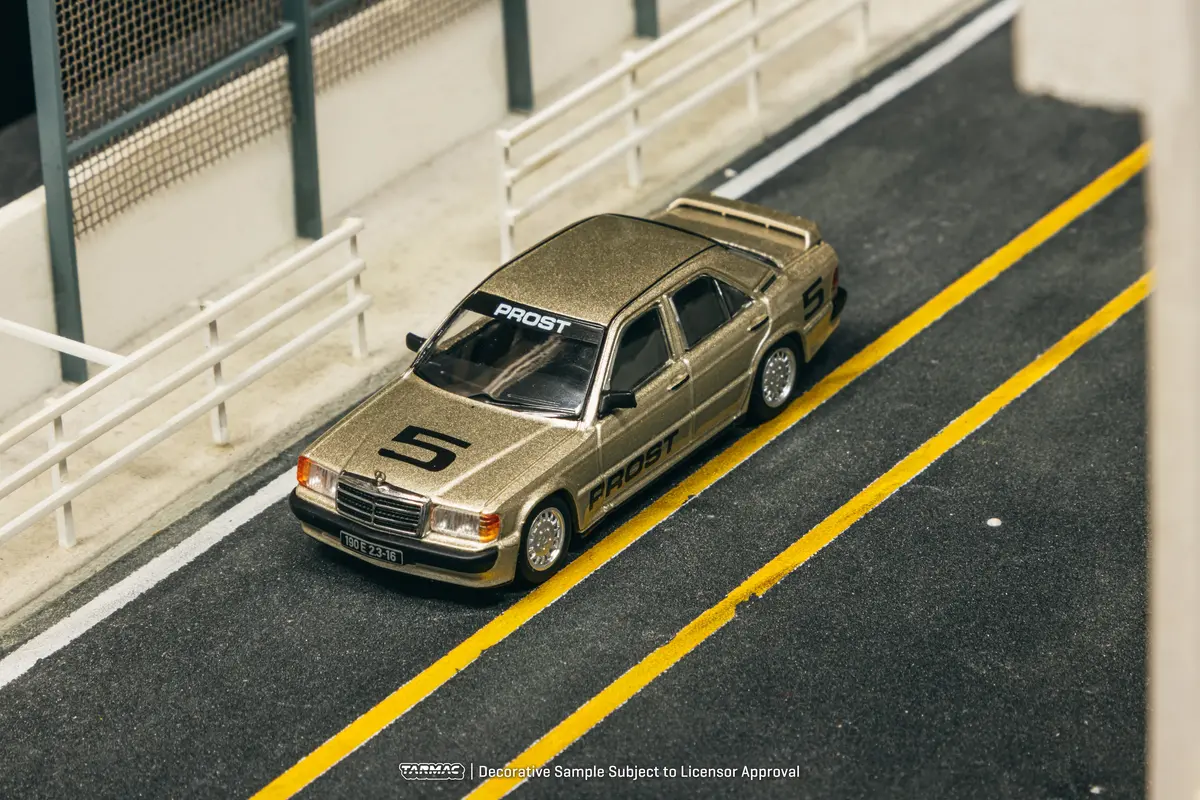 1/64 Mercedes-Benz 190 E 2.3-16 Race Of Champion 1984 #5 Alain Prost - Tarmac Works Global64 1