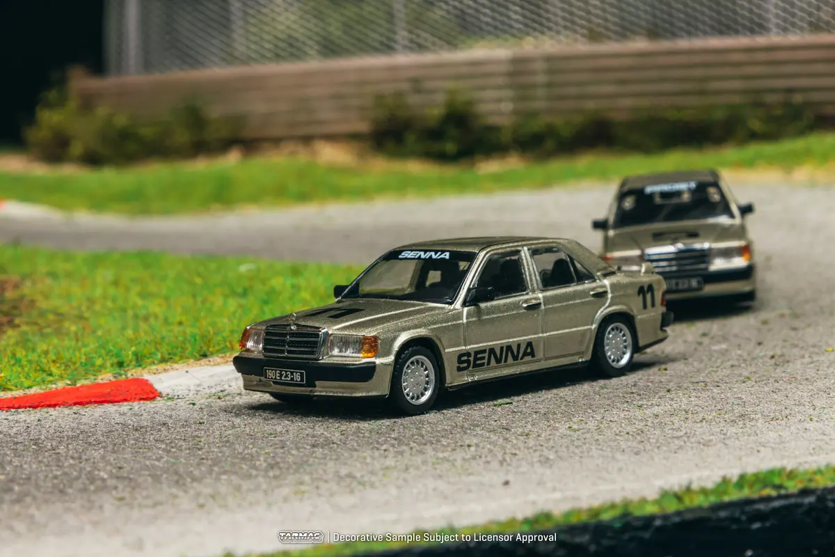 1/64 Mercedes-Benz 190 E 2.3-16 Race Of Champion 1984 #11 - Tarmac Works Global64 1
