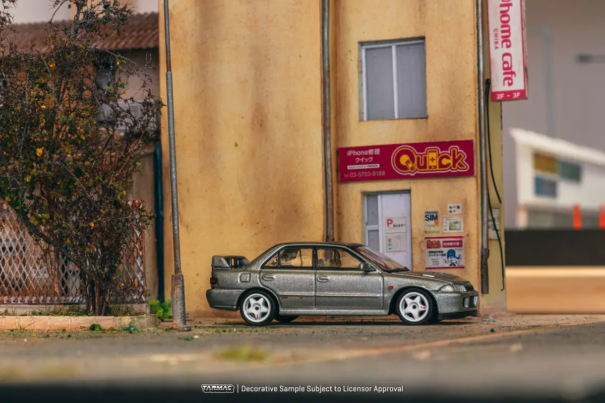1/64 Mitsubishi Lancer Gsr Evolution Ii Silver - Twoc Members Only Model Special Edition - Tarmac Works Global64 1