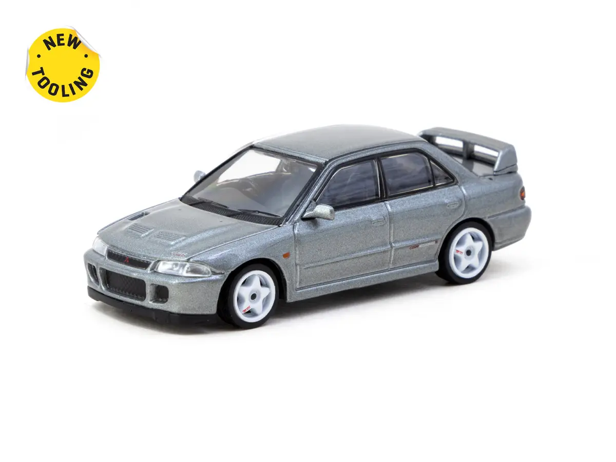 1/64 Mitsubishi Lancer Gsr Evolution Ii Silver - Twoc Members Only Model Special Edition - Tarmac Works Global64 2