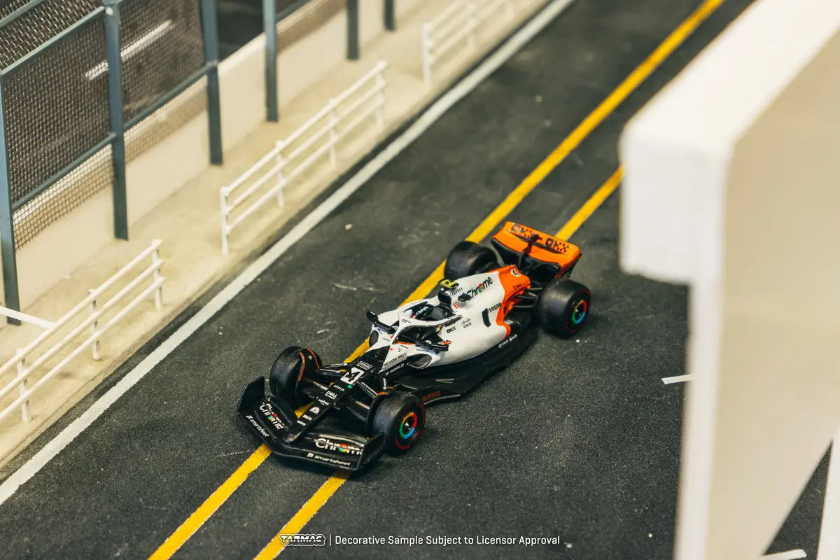 1/64 Mclaren Mcl60 Spanish Grand Prix 2023 Qualifying#4 Lando Norris  - Tarmac Works X Ixo Models Global64 1