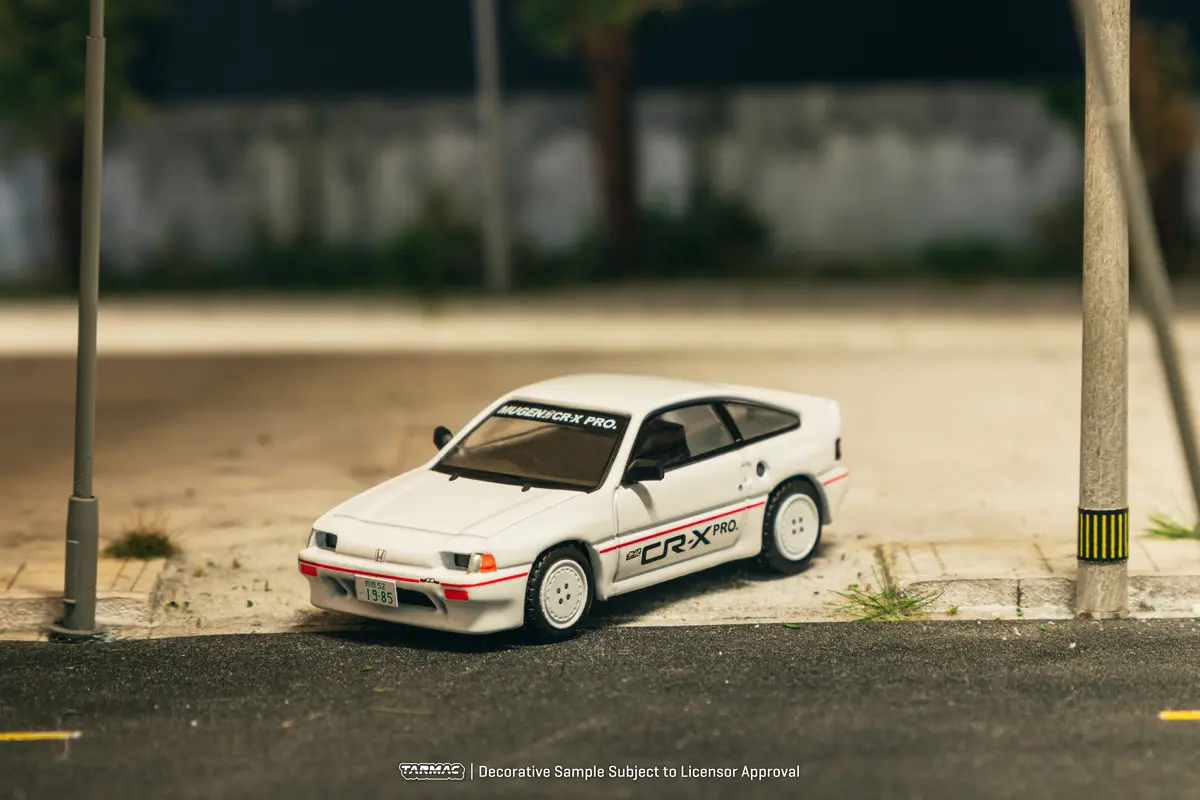 1/64 Honda Ballade Sports Mugen Cr-X Pro White - Tarmac Works Global64 1