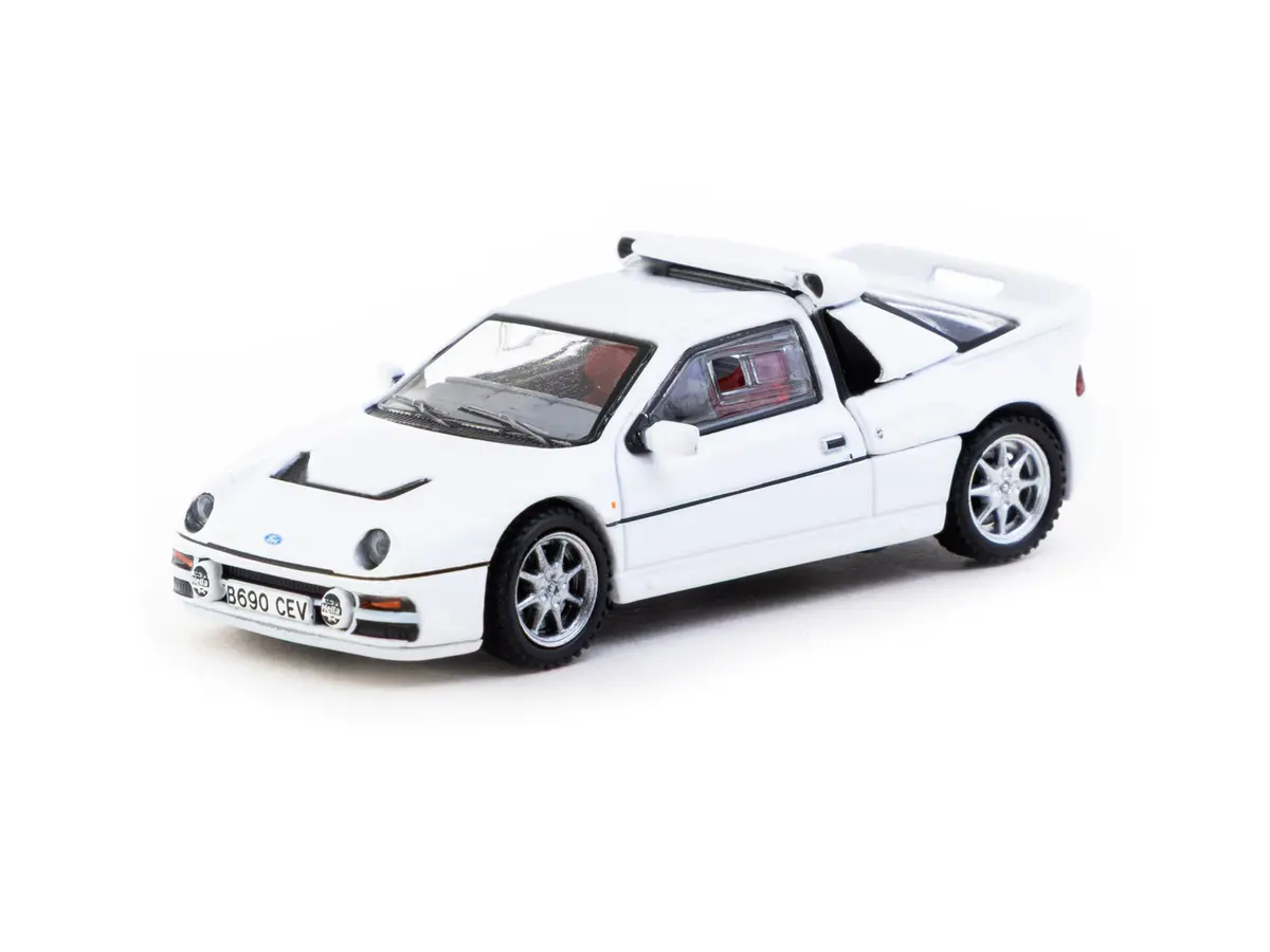 1/64 Ford Rs200 White - Tarmac Works Hobby64+ 2