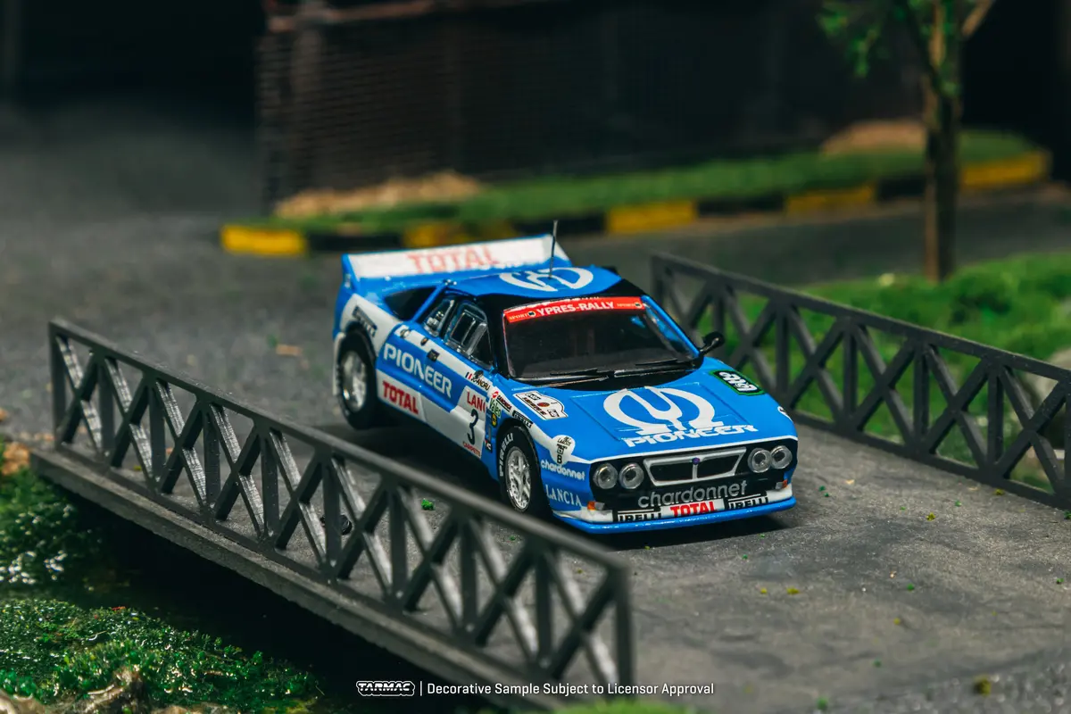 1/64 Lancia 037 Rally Ypres 24 Hours Rally 1983 #3 - Tarmac Works Hobby64+ 1