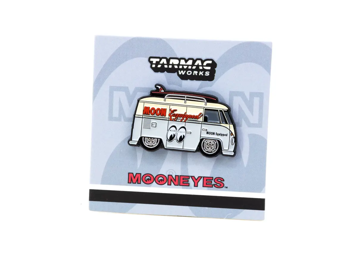 Volkswagen Type Ii T1 Panel Van - Mooneyes Lapel Pin - Tarmac Works X Leen Customs 1