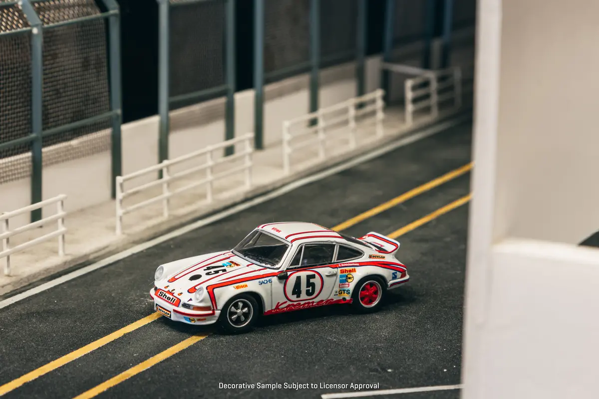 1/64 Porsche 911 Carrera Rsr 2.8 24H Le Mans 1973 #45 Winner - Schuco X Tarmac Works Collab64 1