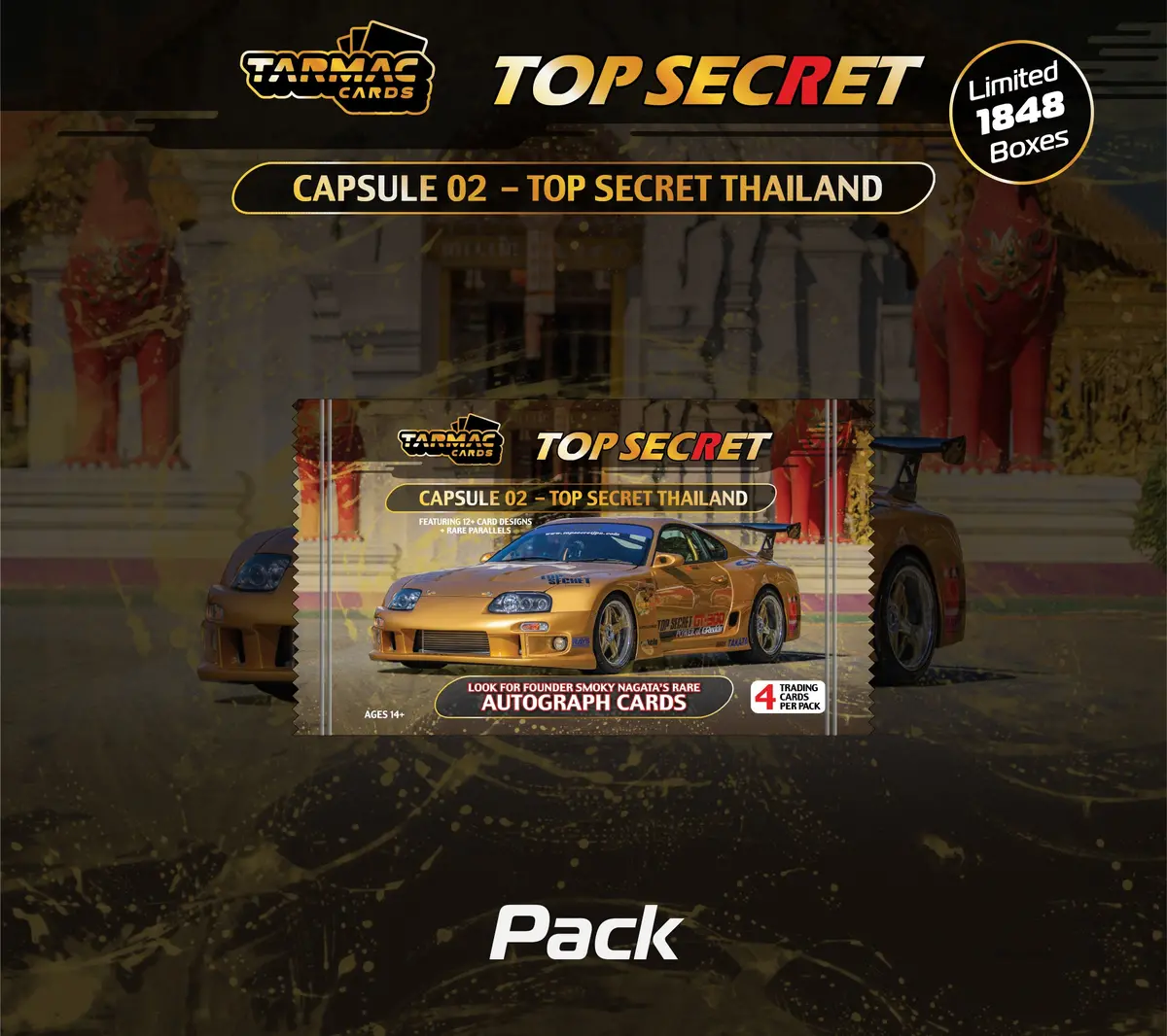 Top Secret Capsule 02 - Top Secret Thailand (Pack) - Tarmac Cards 1