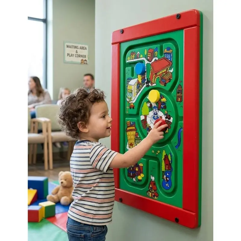 Travel Town Wall Activity Panel Toy 1
