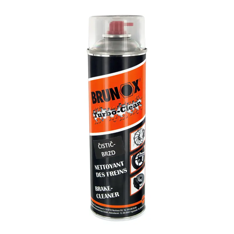 Brunox Turbo Brake Cleaner - 500Ml 1