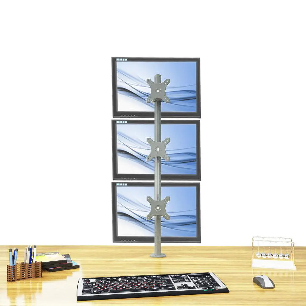 Triple Monitor Stand - Fix Type & Vertical (3Ms-Ftv) 1