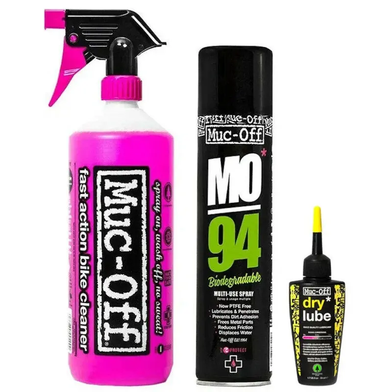 Muc-Off Clean, Protect And Lube Kit (Dry Lube Version) 1