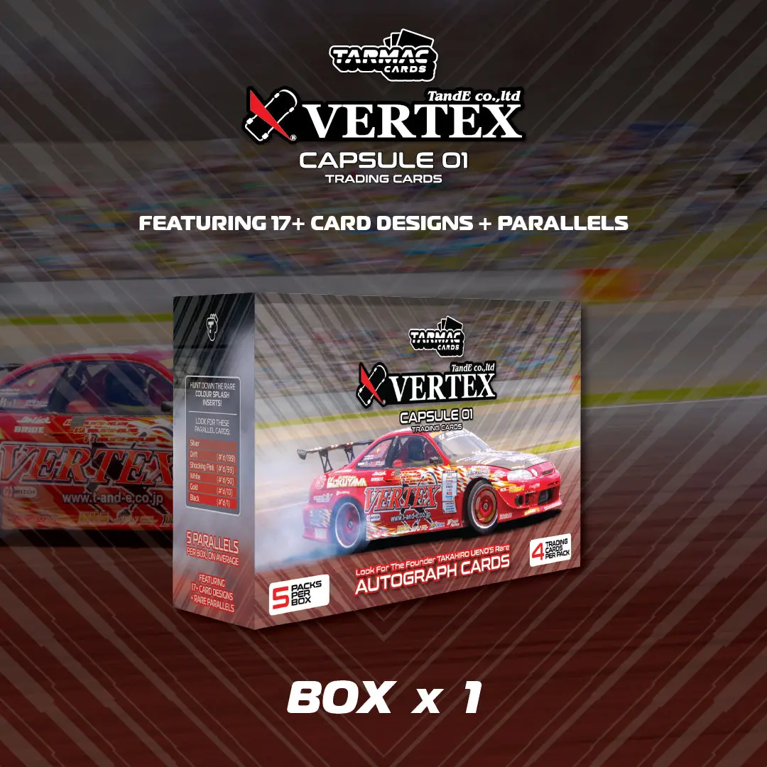 Vertex Capsule 01 (Box) - Tarmac Cards 1