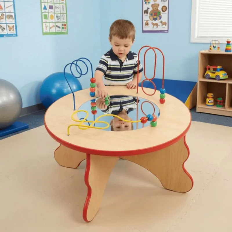 Wavy Legs Bead And Mirror Activity Table 1