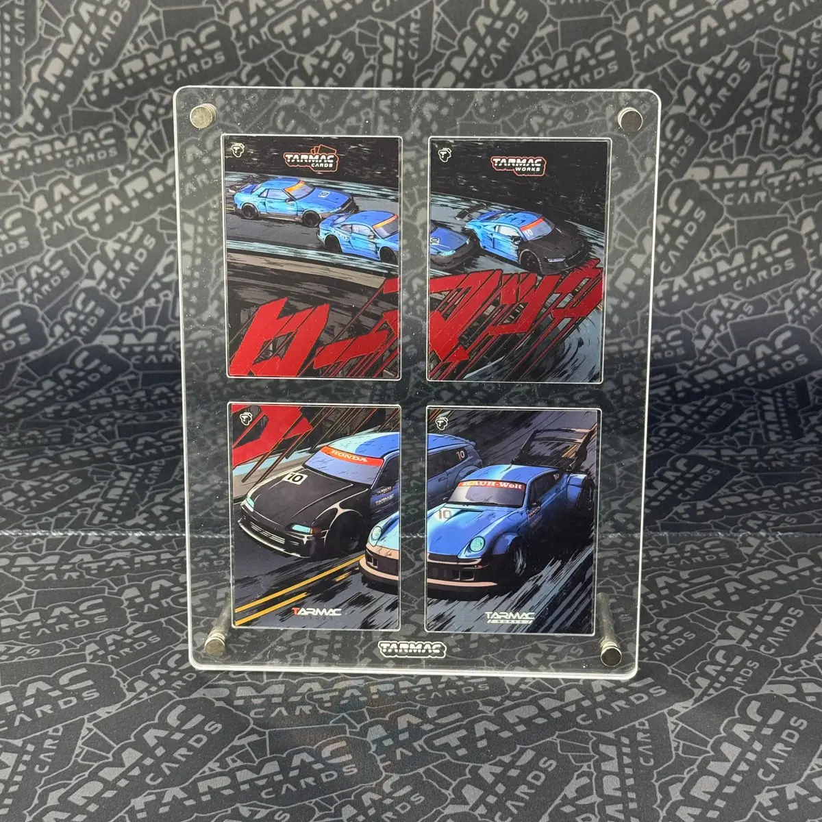Acrylic Display Stand (4 Grid) - Tarmac Cards 1