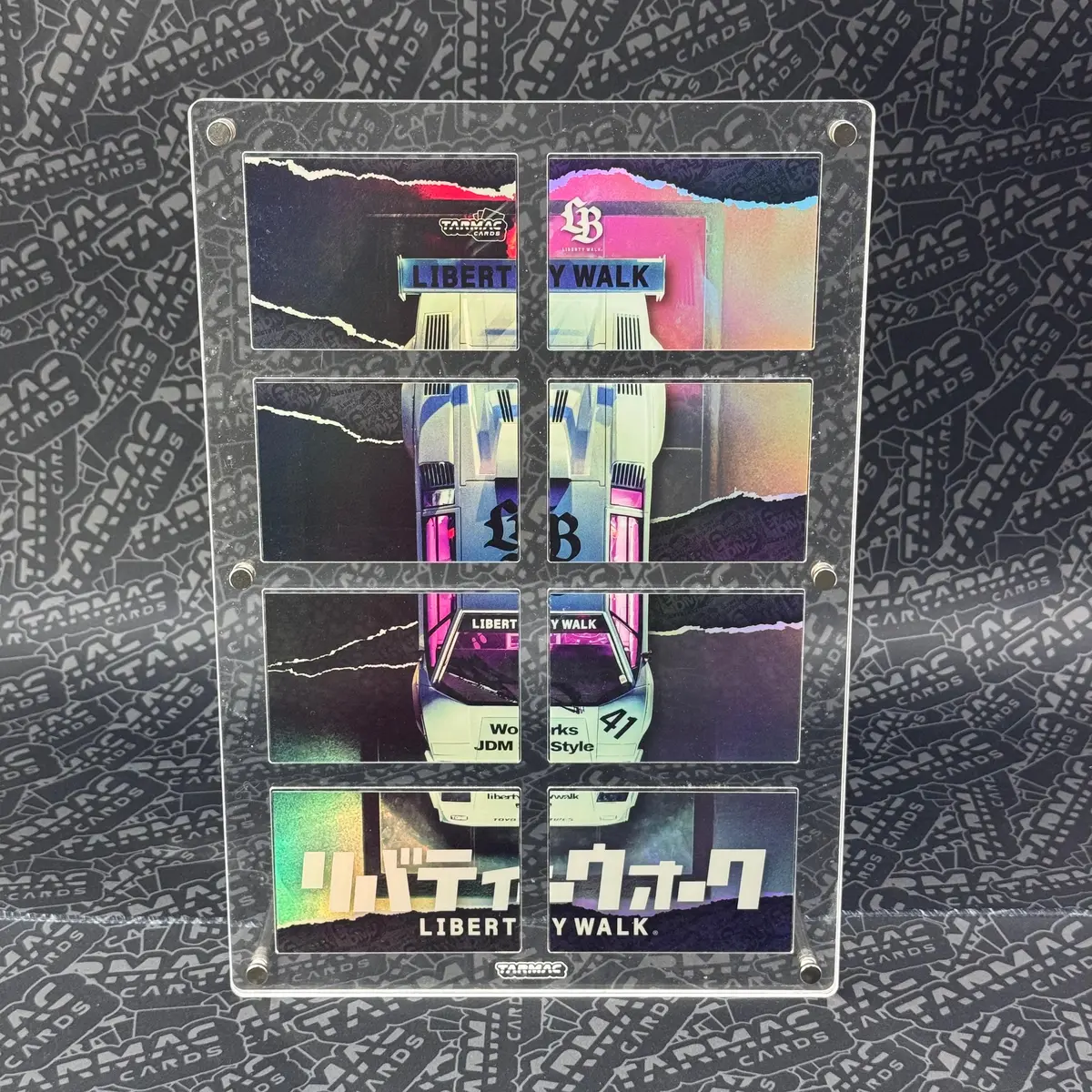 Acrylic Display Stand (8 Grid) - Tarmac Cards 1