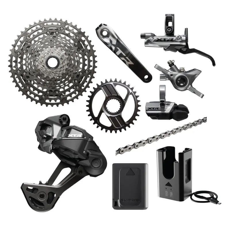 Shimano Xtr M9200 Di2 12-Speed Wireless Groupset (Down Country Brakes) 1