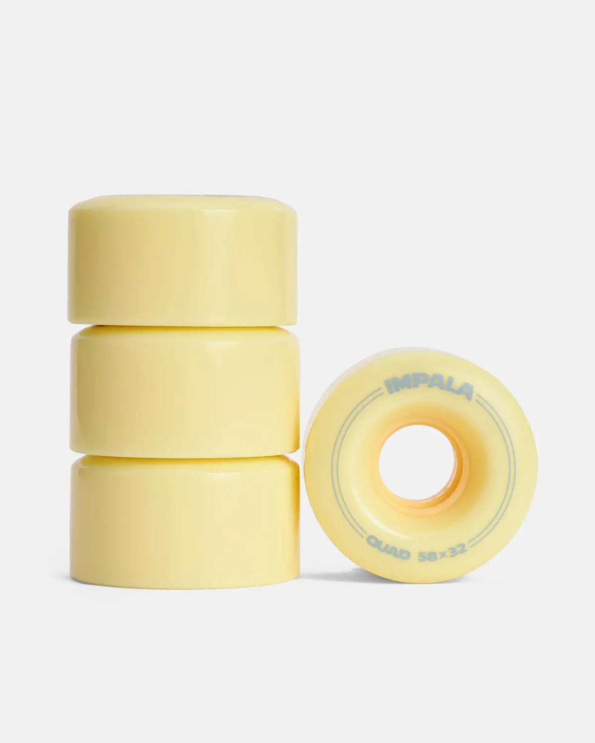 Impala Quad Wheel 4Pk - Pastel Yellow 1