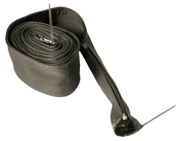 Hose Cover 4" X 22' Zippered 1