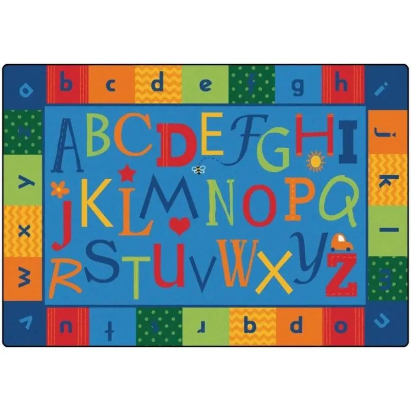 Alphabet Around Literacy Rug 1