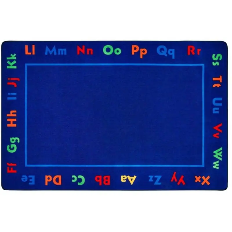 Alphabet Upper And Lower Case Border Rug 1