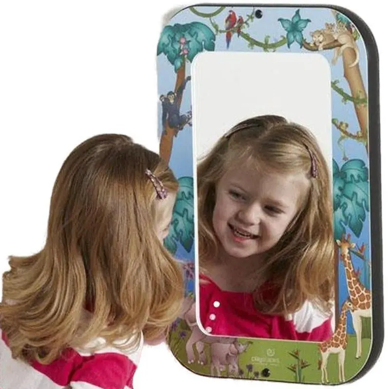 Animal Families Acrylic Wall Mirror 1