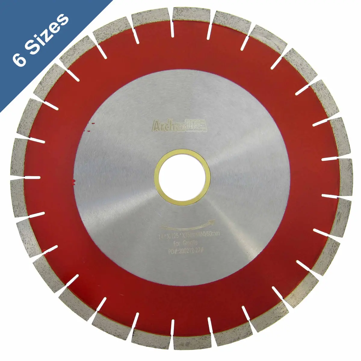 Bridge Saw Diamond Blades For Granite Cutting (6 Sizes) 1