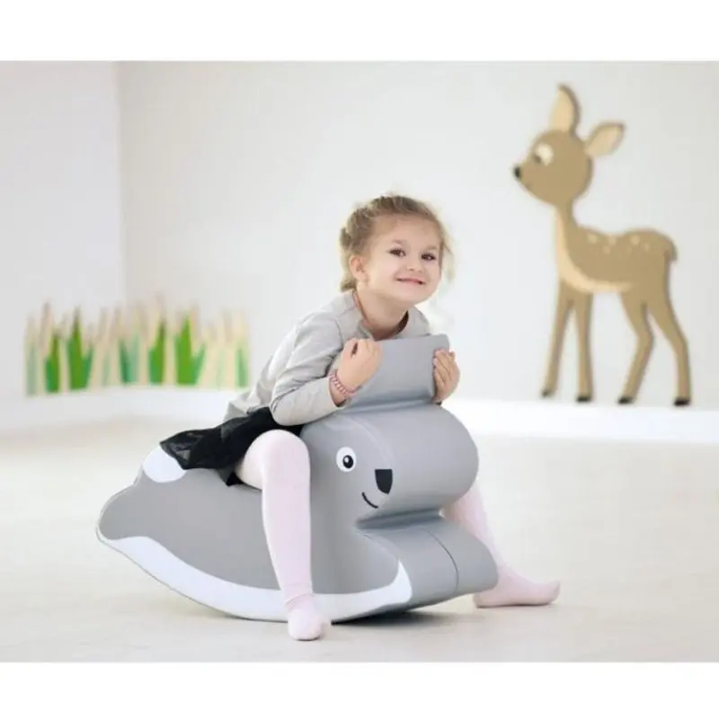 Bunny Vinyl Kids Rocker Seat 1