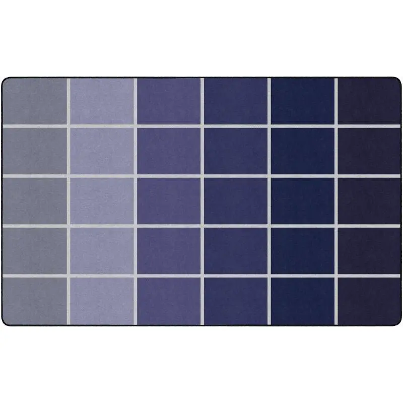 City Skyline Classroom Seating Rug 3