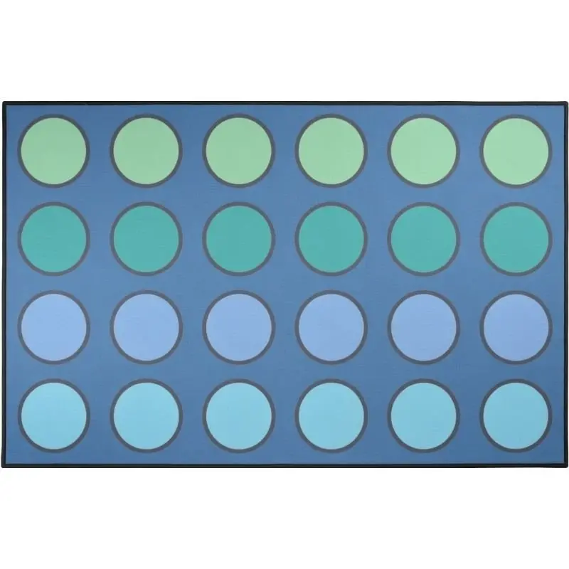 Coastal Calm Dots Seating Rug 1