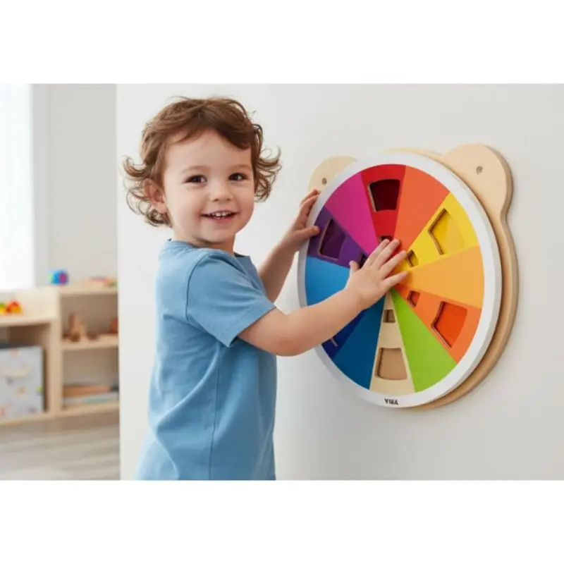 Color Mix Sensory Wall Activity Toy 1