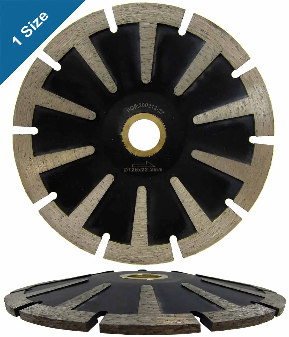 Concave Diamond Blade With T-Seg For Curved Cutting (1 Size) 1